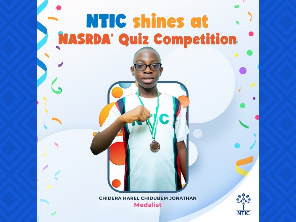 Read more about the article NTIC Shines at NASRDA Quiz Competition Celebrating Nigeria’s 25th Anniversary in Space!